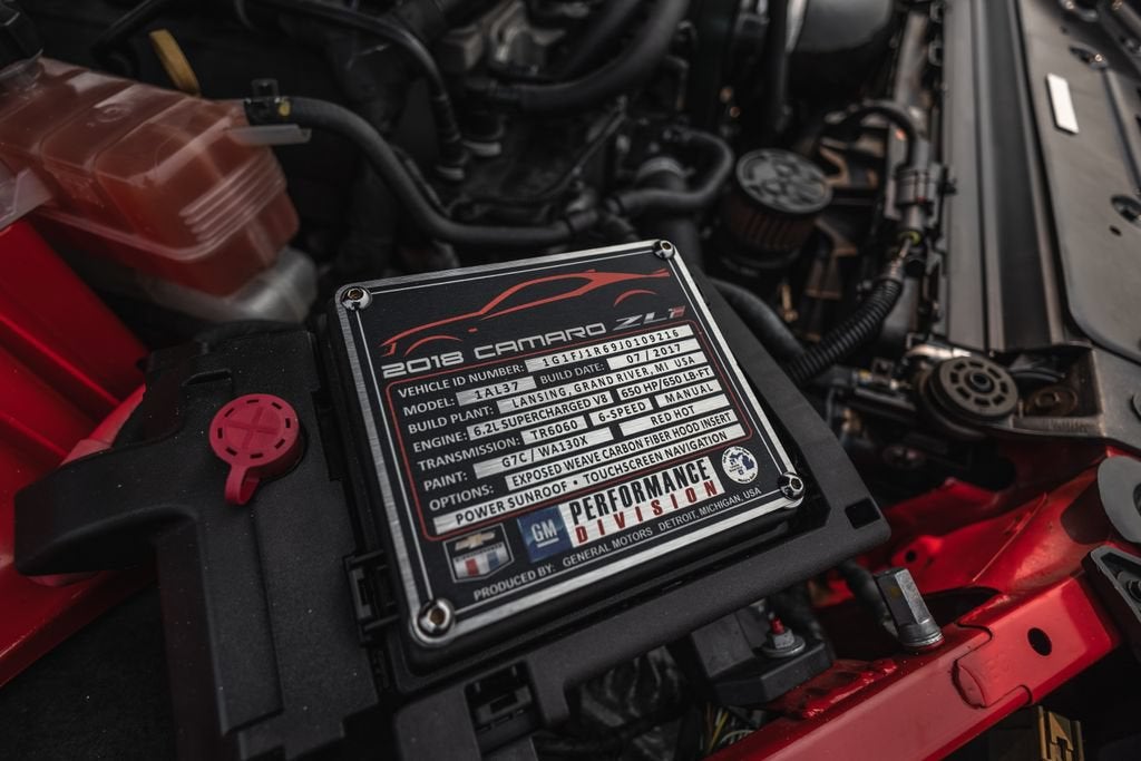 2018 Chevrolet Camaro ZL1