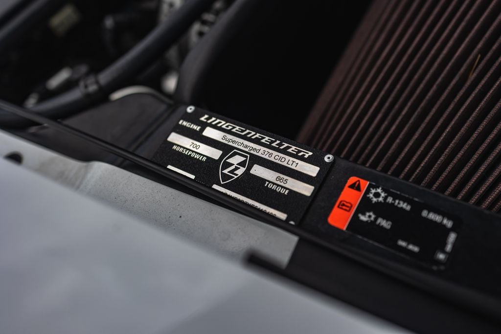 2015 SUPERCHARGED CHEVROLET Corvette Stingray Lingenfelter built