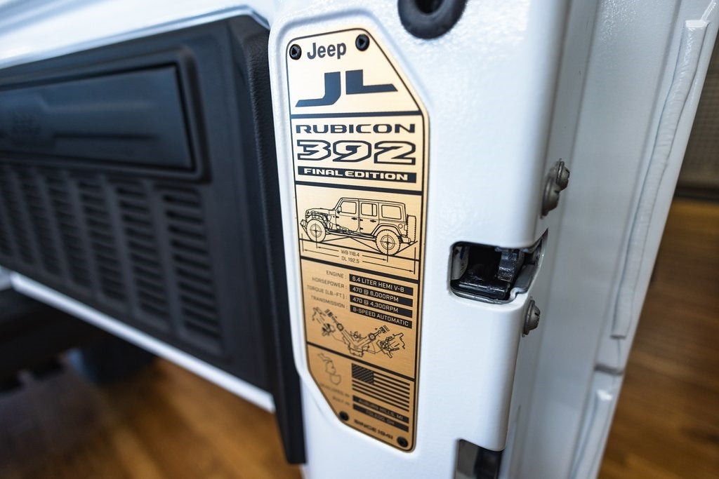 2025 Jeep Wrangler WRANGLER 4-DOOR RUBICON 392