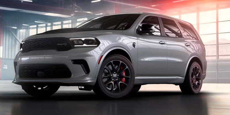 Dodge Durango athletic stance