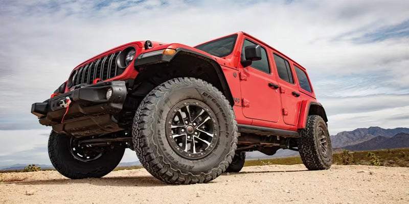 Jeep Wrangler open-air suv