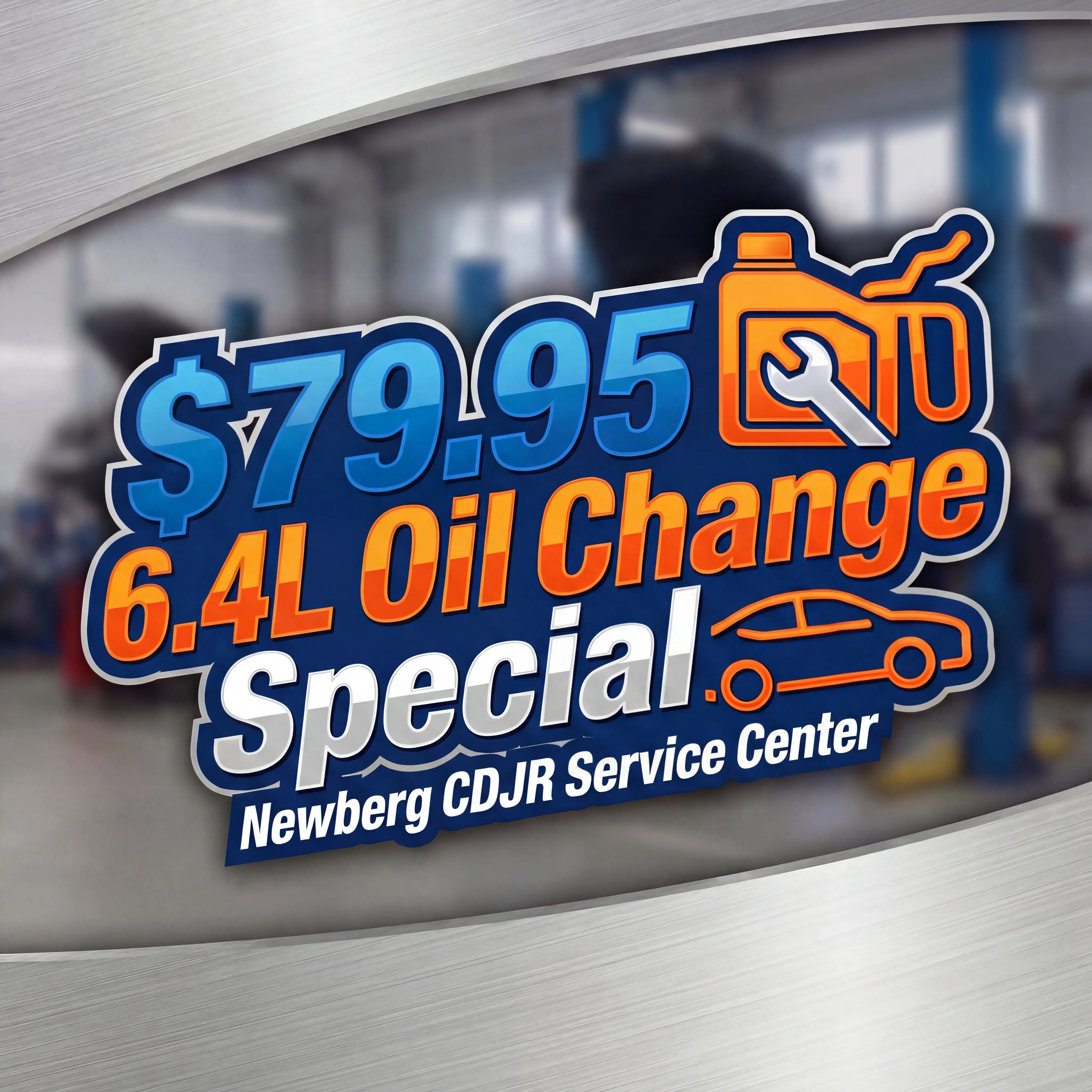 $79.95 6.4L HEMI Oil Change – Performance Service Deal